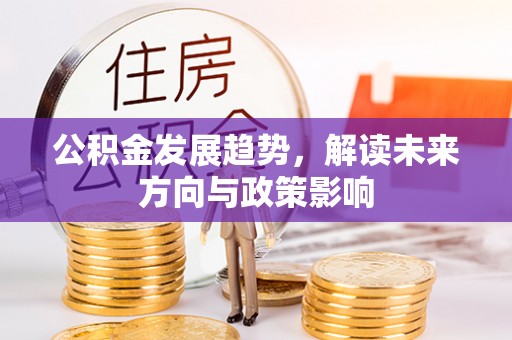 镇原公积金发展趋势，解读未来方向与政策影响