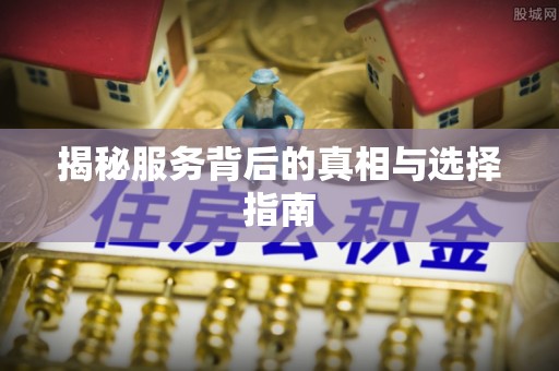 镇原揭秘服务背后的真相与选择指南