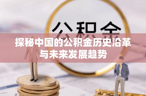 镇原探秘中国的公积金历史沿革与未来发展趋势
