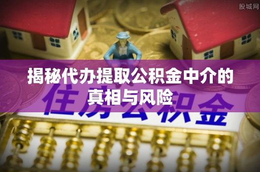 镇原揭秘代办提取公积金中介的真相与风险