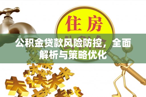 镇原公积金贷款风险防控，全面解析与策略优化