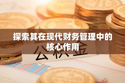 镇原探索其在现代财务管理中的核心作用