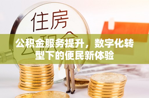 镇原公积金服务提升，数字化转型下的便民新体验