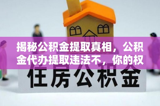 镇原揭秘公积金提取真相，公积金代办提取违法不，你的权益如何保障？