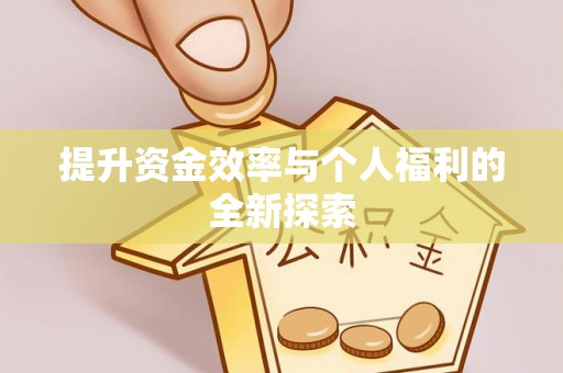 镇原提升资金效率与个人福利的全新探索