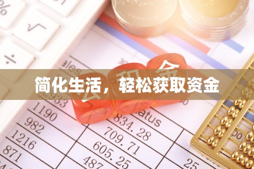 镇原简化生活，轻松获取资金