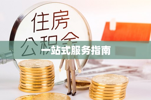 镇原一站式服务指南